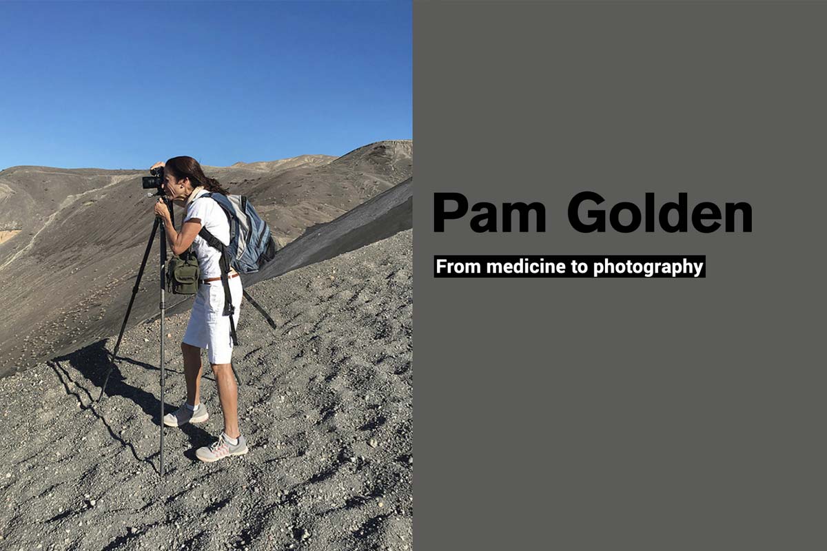 Pam Golden taken photo in desert